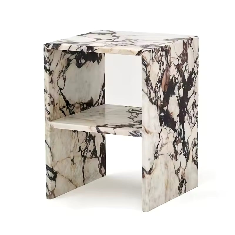 Calacatta Viola Marmer Bijzet Tafel