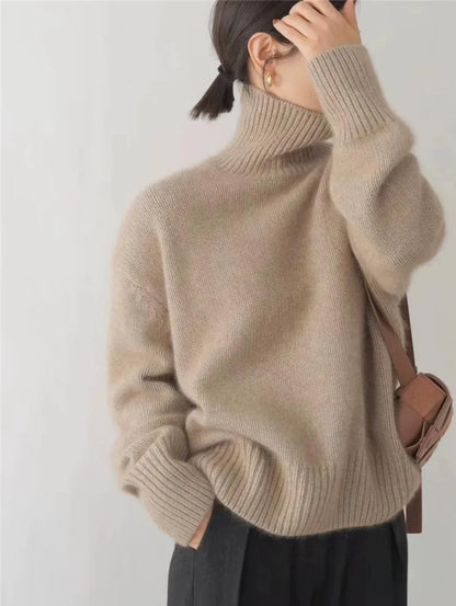 Lena | Comfortable, soft turtleneck sweater