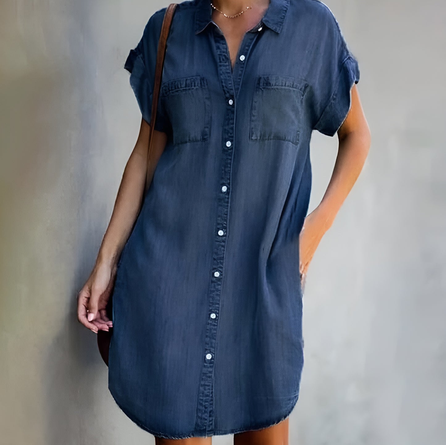 Qaia l Denim Dress