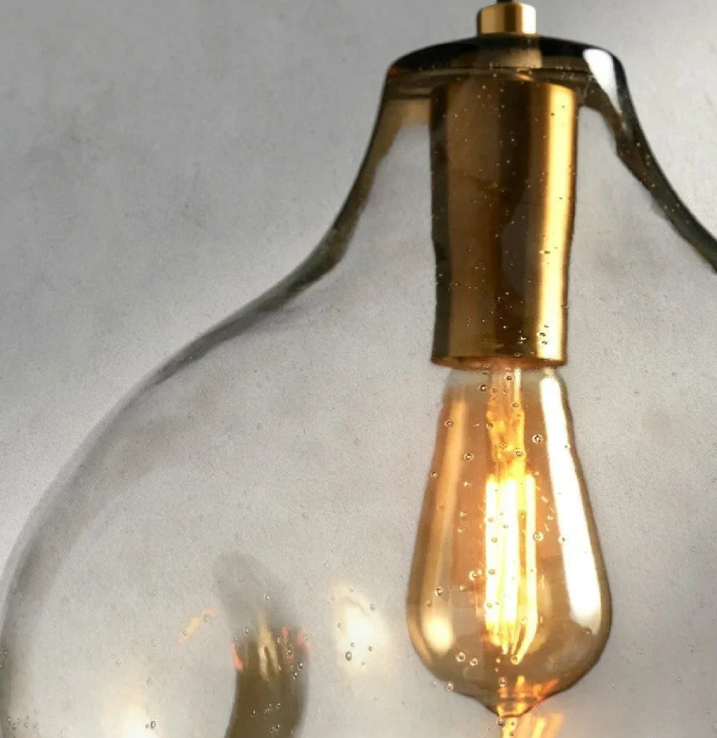 Organische Glazen Hanglamp