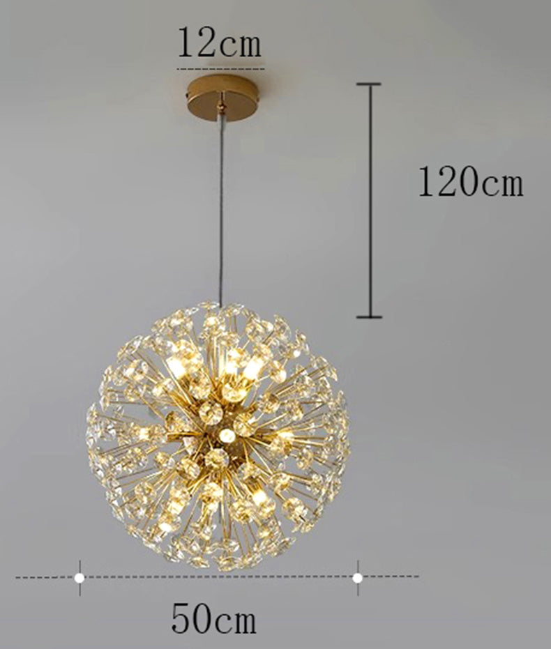 Kristallen kroonluchter Qaia