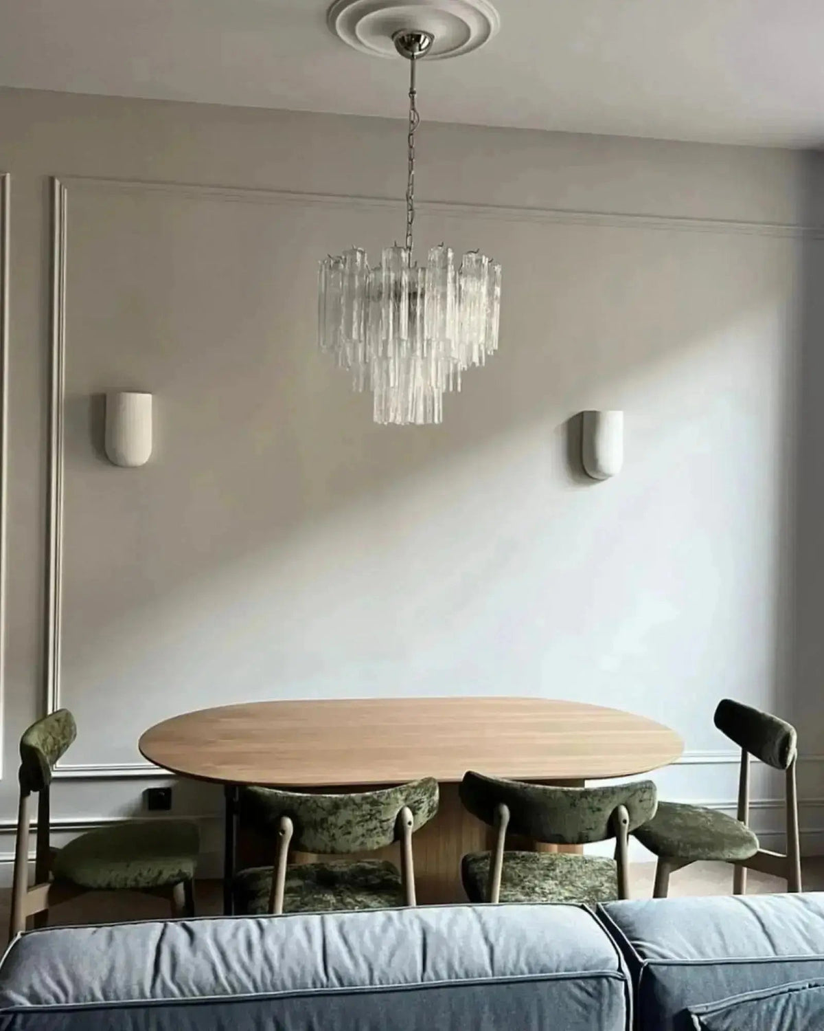 Murano Chandelier 36 Glass Tubes