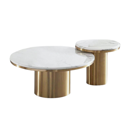 Gouden Marmeren Tafel set