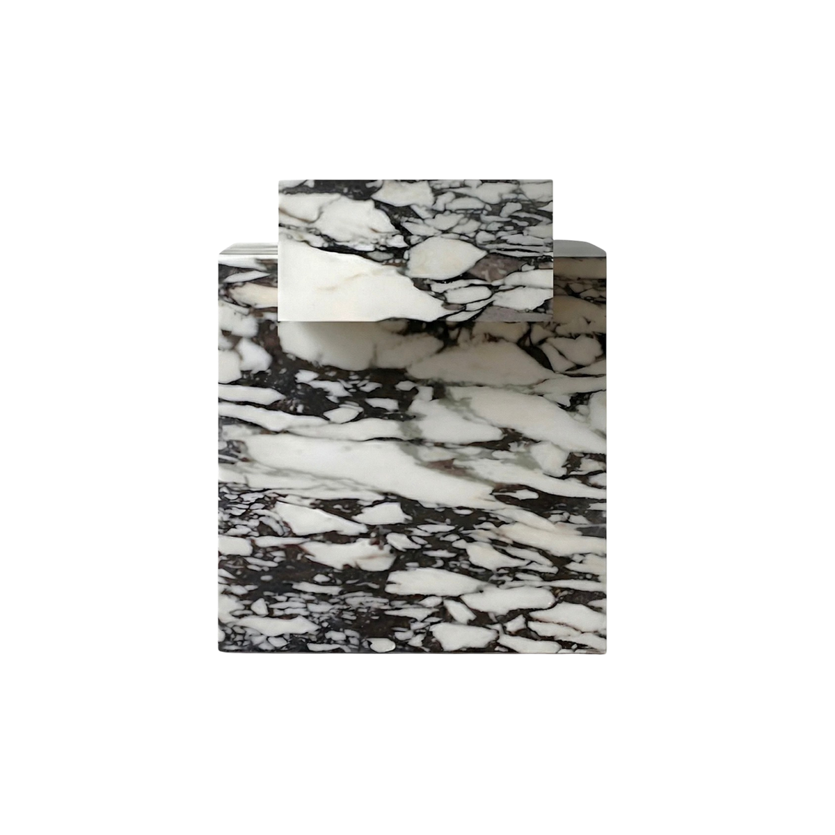 The Sculpted Stone Side Table