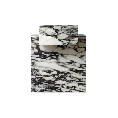 The Sculpted Stone Side Table