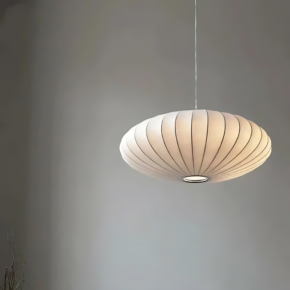 Shiro Zijden Hanglamp