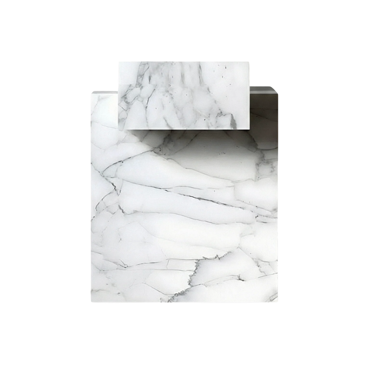 The Sculpted Stone Side Table
