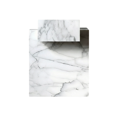 The Sculpted Stone Side Table