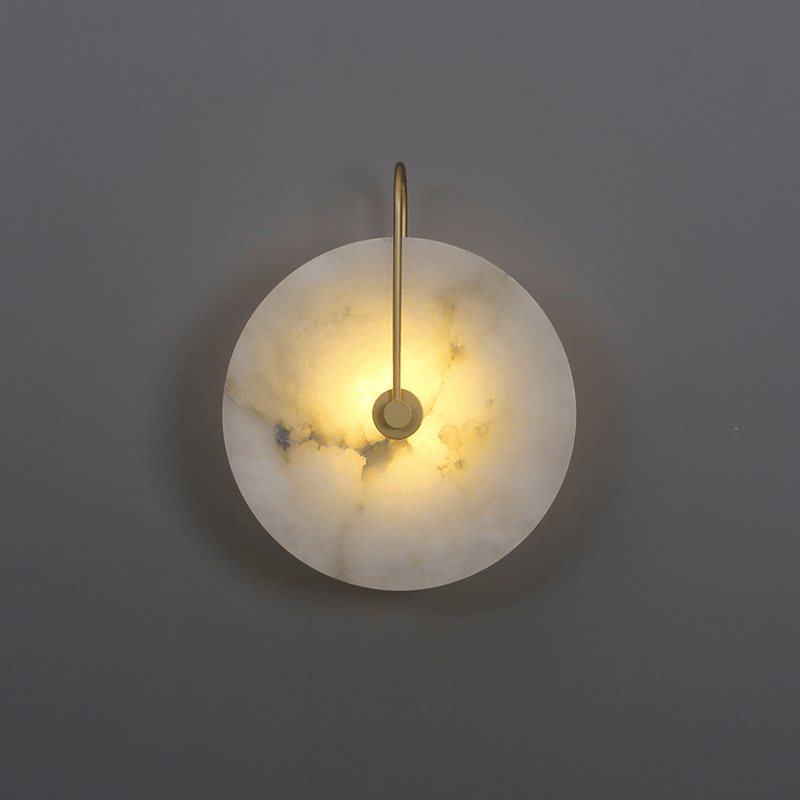 Alabaster LED wandlamp