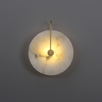 Alabaster LED wandlamp