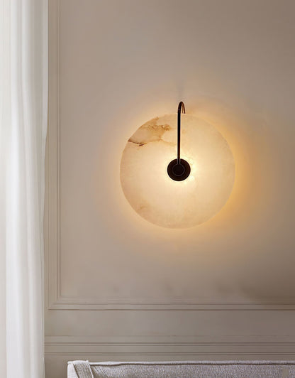 Alabaster LED wandlamp