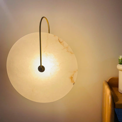 Alabaster LED wandlamp