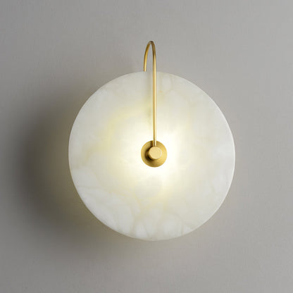 Alabaster LED wandlamp