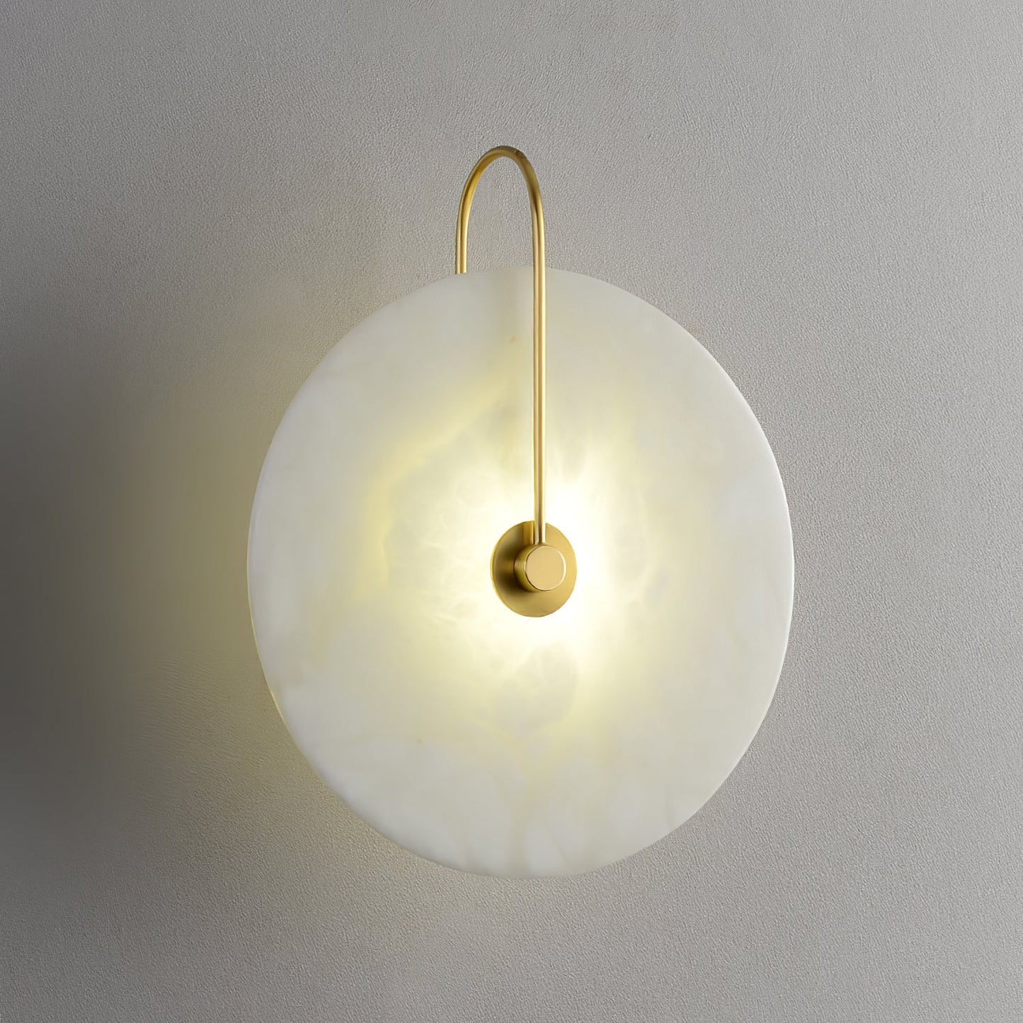 Alabaster LED wandlamp