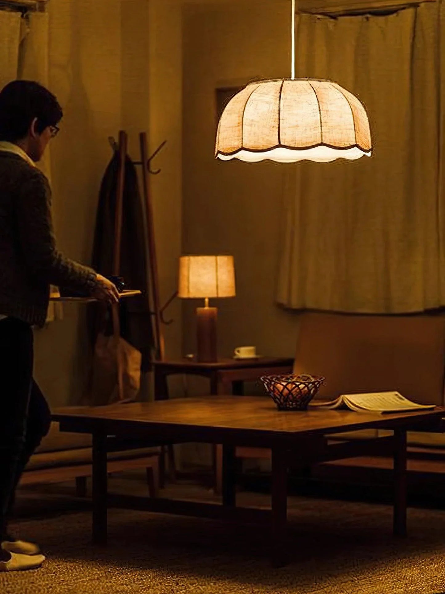 Bananenblad Hanglamp