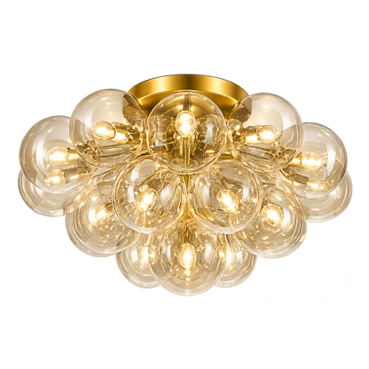 Azari Plafondlamp met Glazen Bollen