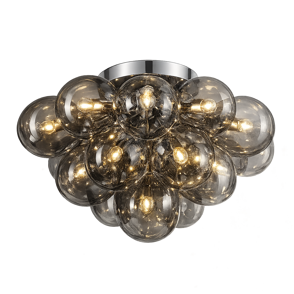 Azari Plafondlamp met Glazen Bollen