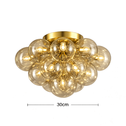 Azari Plafondlamp met Glazen Bollen