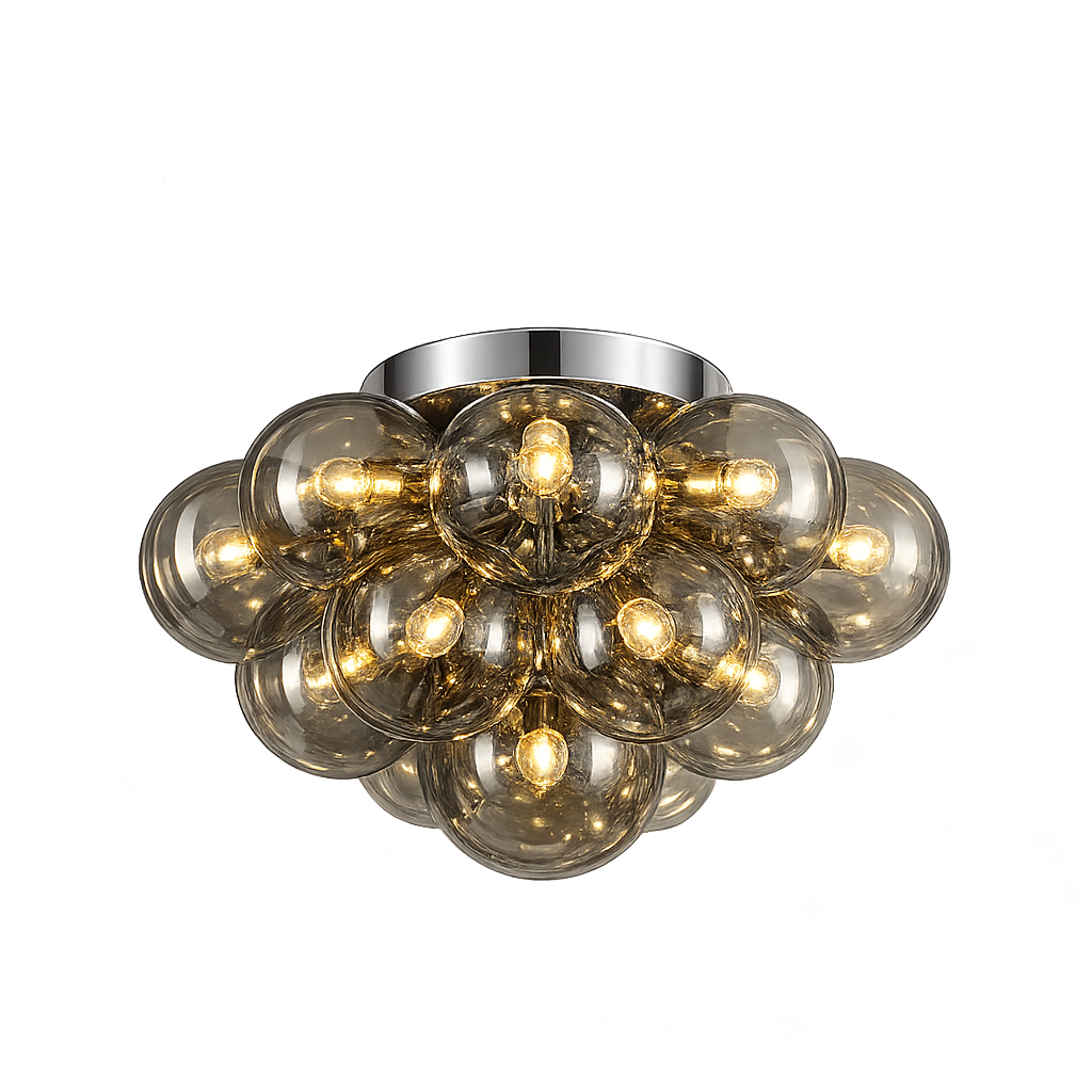 Azari Plafondlamp met Glazen Bollen
