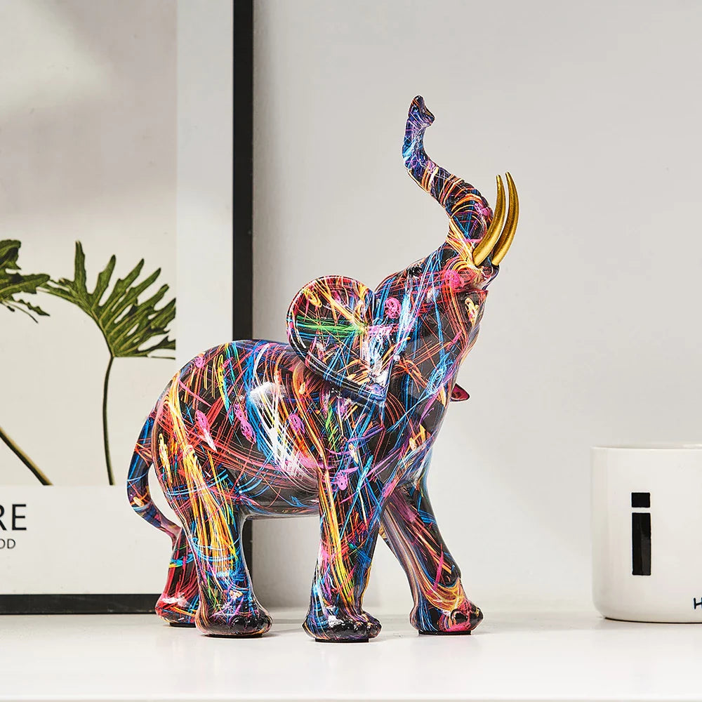 Creative Graffiti Elephant Image
