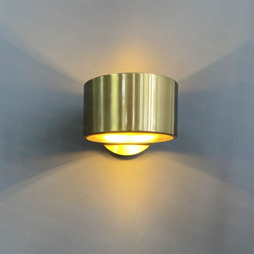 Gouden Ring Wandlamp