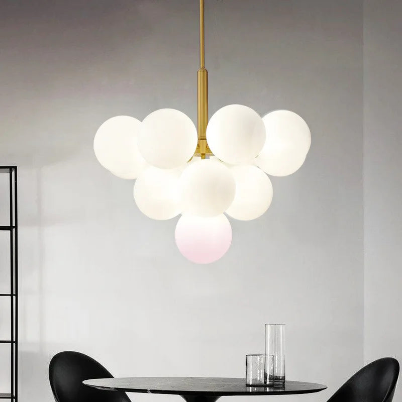 Qaia™ Hanglamp bollen, goud zilver zwart