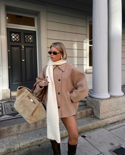 Qaia | Oversized wool coat