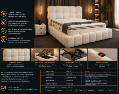 AUREN Bubble Bed Frame