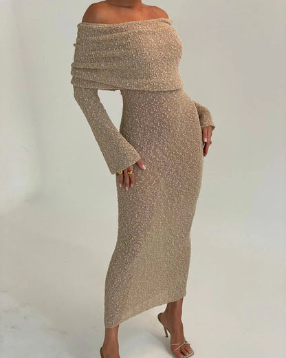 Aliyah™ - Knitted maxi jurk