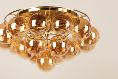 Azari Plafondlamp met Glazen Bollen