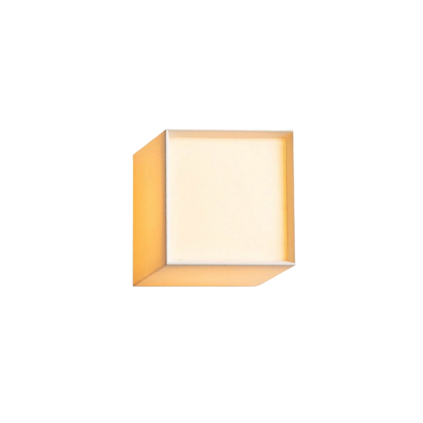 Japanse Square Linen Wandlamp