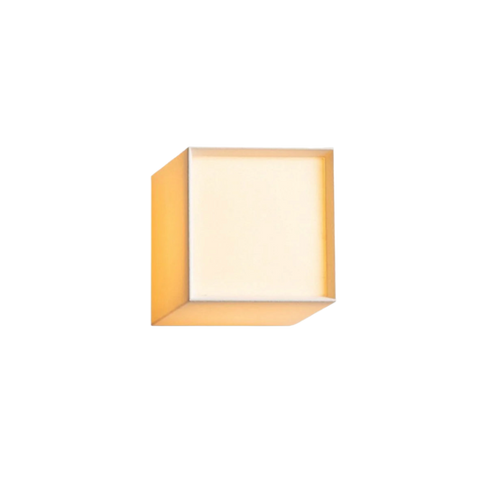 Japanse Square Linen Wandlamp