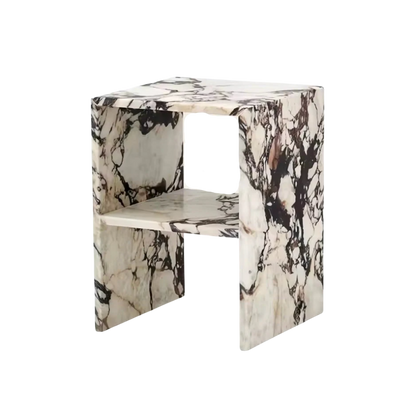 Calacatta Viola Marmer Bijzet Tafel