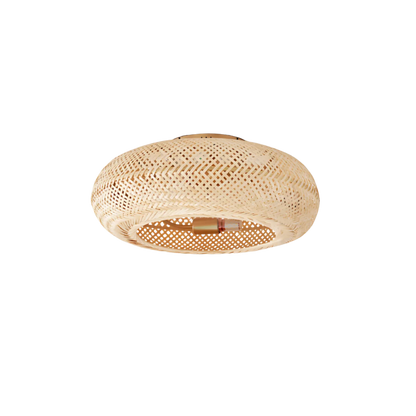Bamboo Breeze Plafondventilator & Lamp in 1