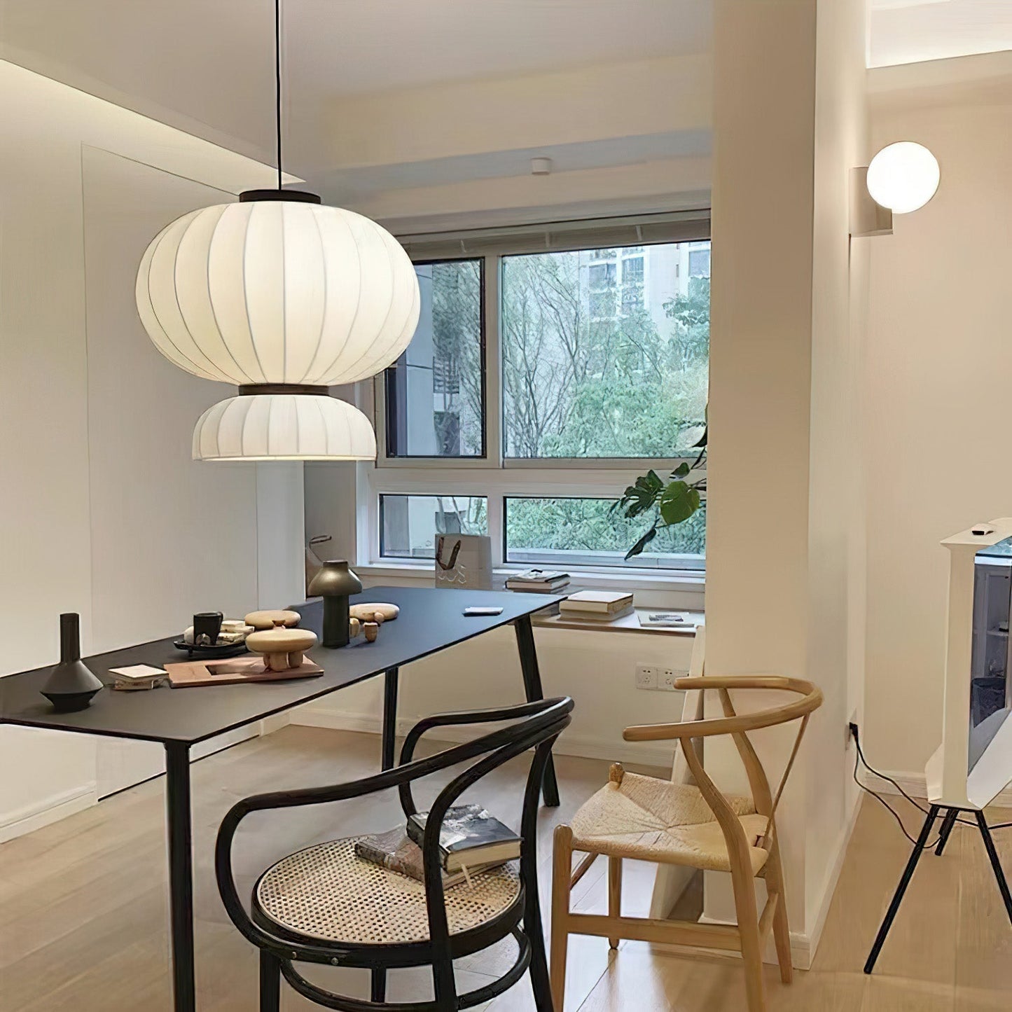 Mulberry Silk Pendant Lamp