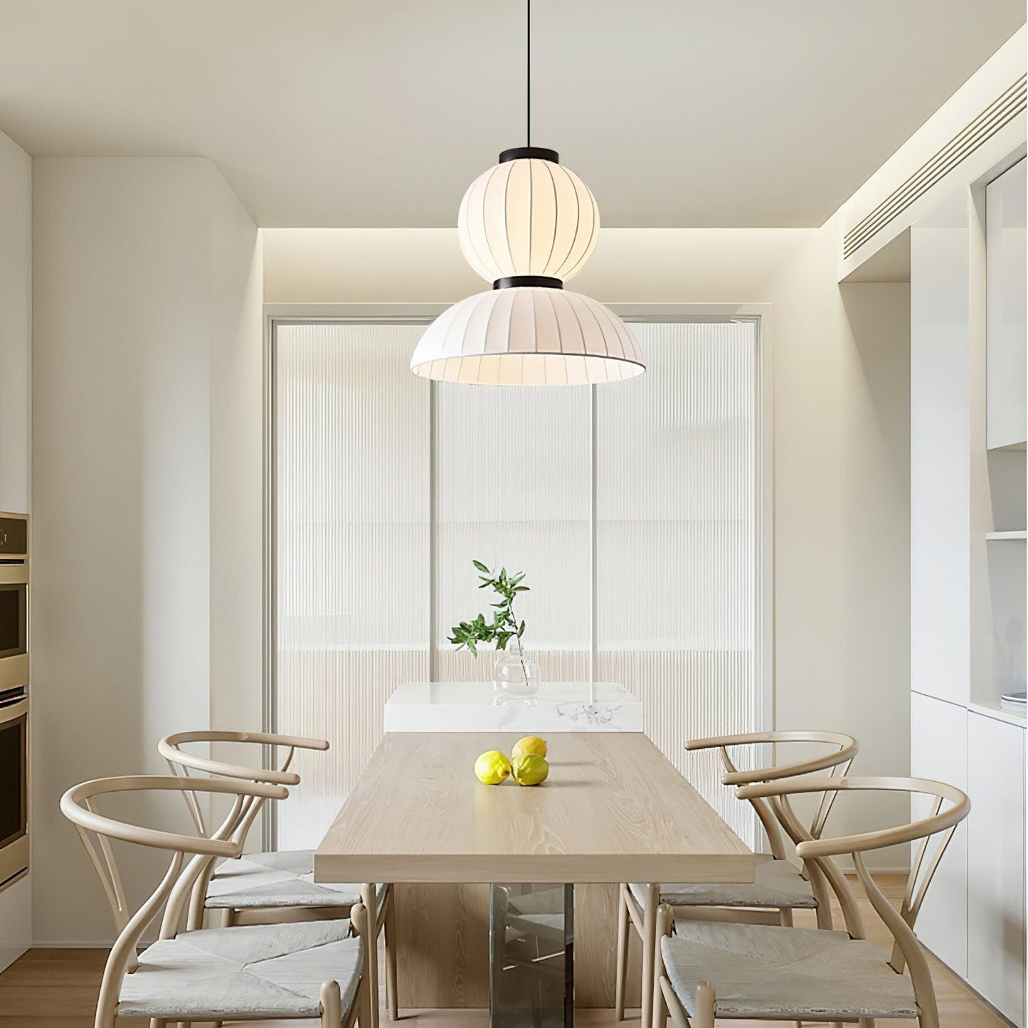 Mulberry Silk Pendant Lamp