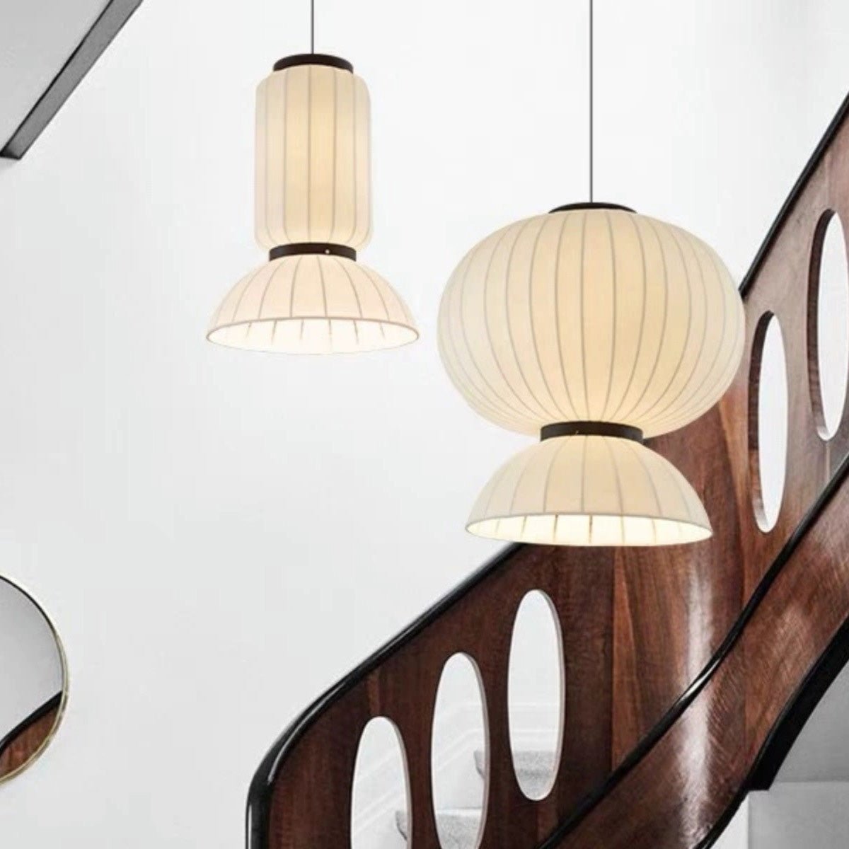 Mulberry Silk Pendant Lamp