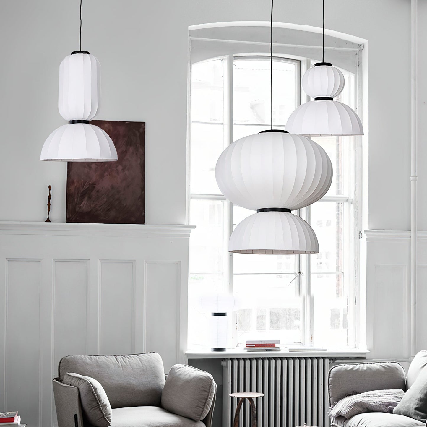Mulberry Silk Pendant Lamp