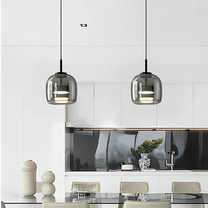 Minimalistische Glazen Hanglamp