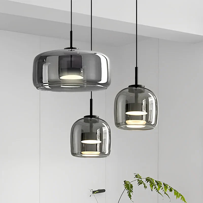 Minimalistische Glazen Hanglamp