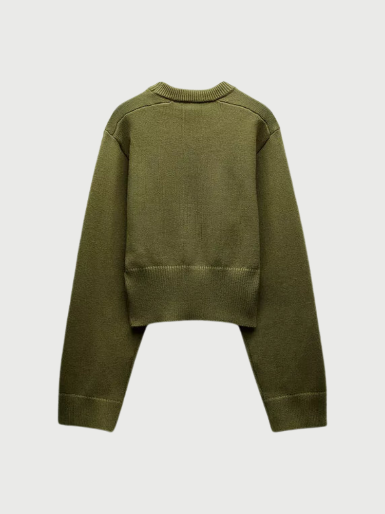 Felice | Green Sweater