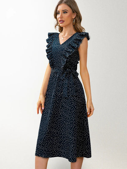 Qaia™ Polka Dot Dress