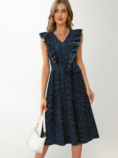 Qaia™ Polka Dot Dress