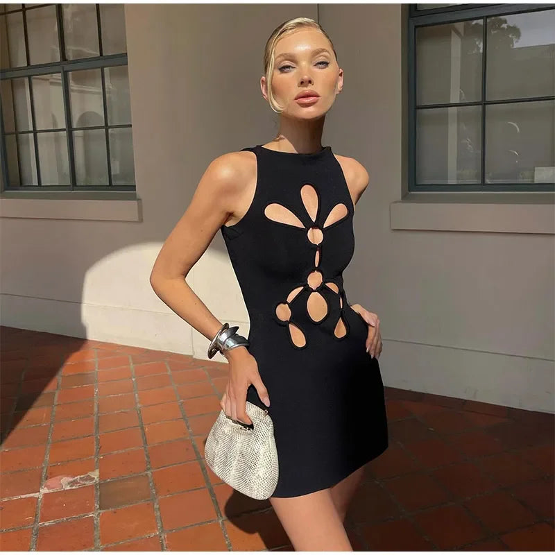 Qaia™ - Cut Out Mini Dress