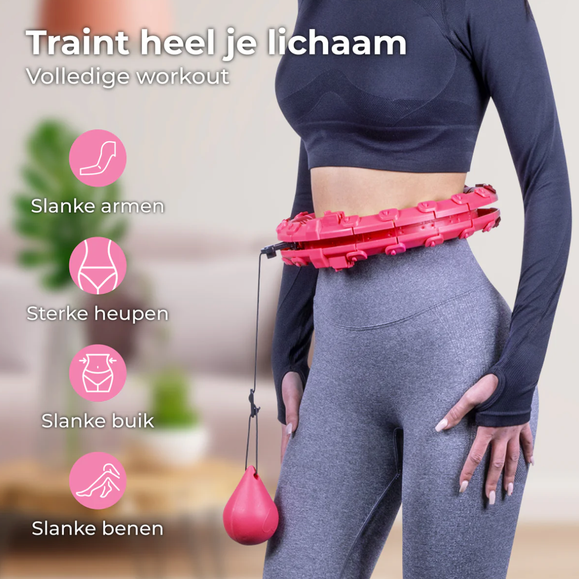 BodyHoop™ | Verzwaarde Hoelahoep