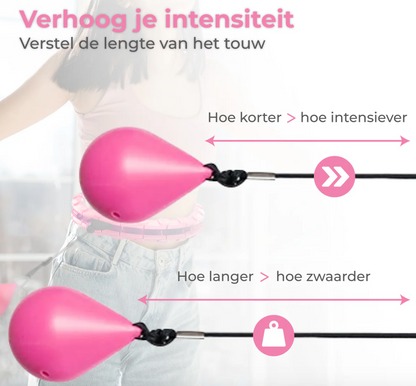 BodyHoop™ | Verzwaarde Hoelahoep