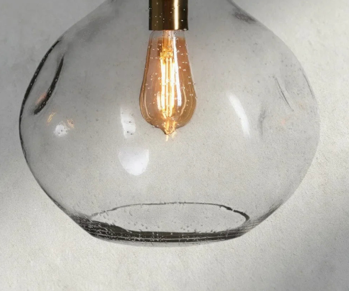 Organische Glazen Hanglamp