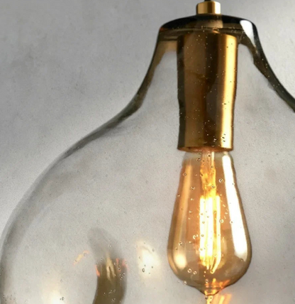Organische Glazen Hanglamp