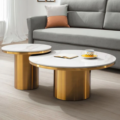 Gouden Marmeren Tafel set