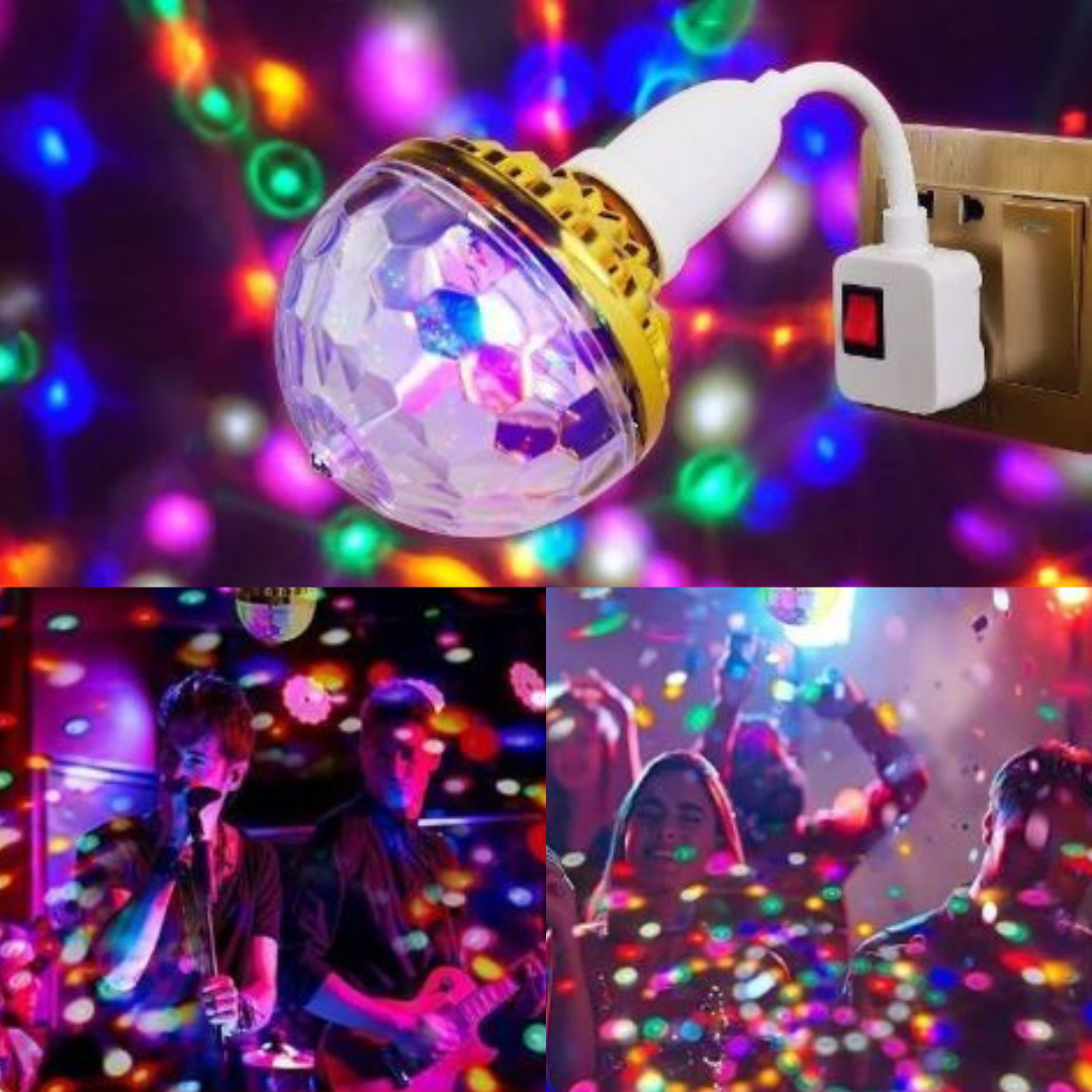 DiscoBall 1+1 FREE: colorful rotating LED Disco Light Ball